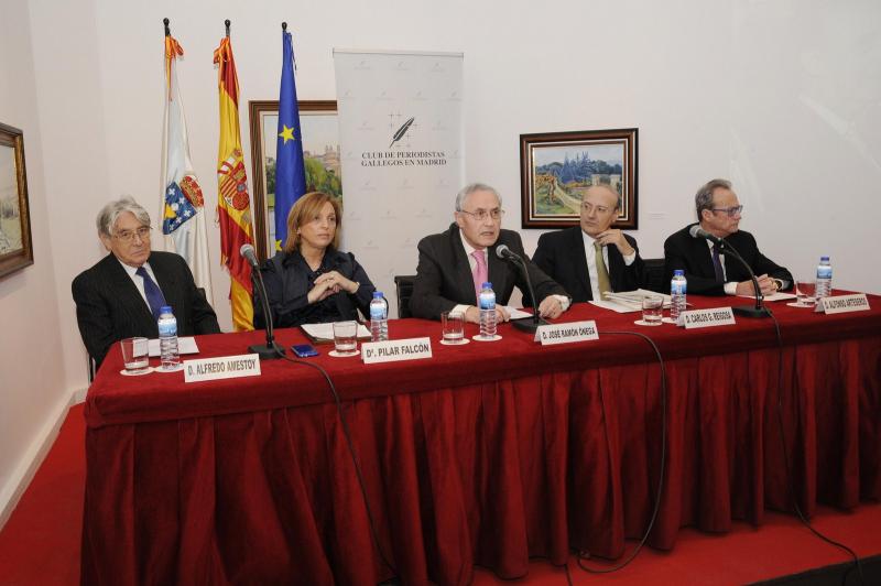 La Casa de Galicia en Madrid acogió el acto de homenaje a Antonio D. Olano 