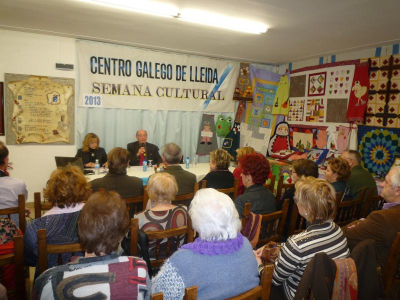 Conferencia de Paquita Sanvicén Torné, Directora do Centro de Normalización Lingüística de Lleida.