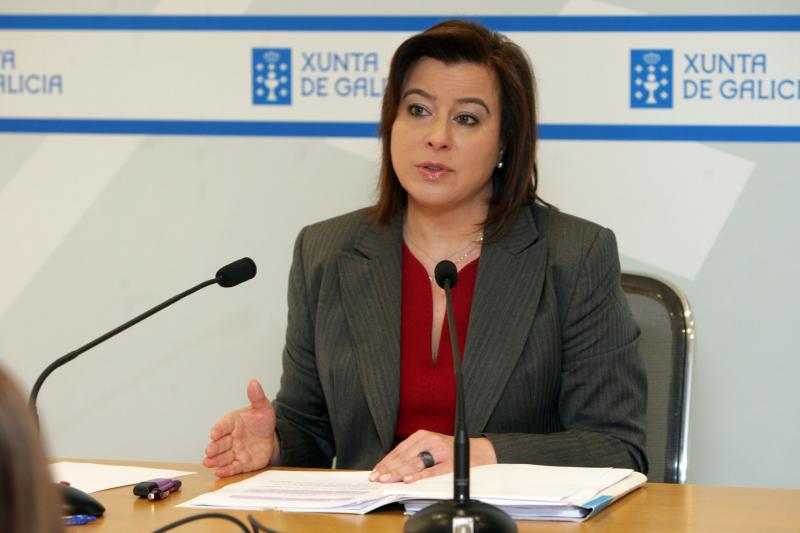 Susana López Abella presentou o Plan de Igualdade. Foto: Conchi Paz.