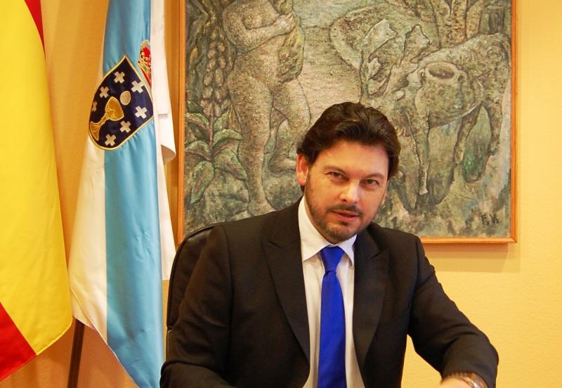 Antonio Rodríguez Miranda, secretario Xeral da Emigración. Antonio Rodríguez Miranda, secretario Xeral da Emigración.