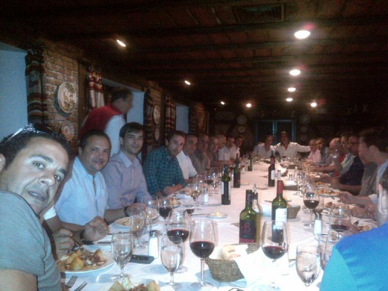 Celebración do quinto aniversario da asociación empresarial galega no estado da Florida.Foto: http://galegosforever.blogspot.com