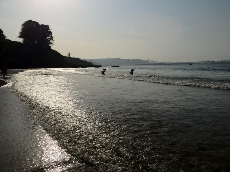 Praia de Bastiagueiro, en Oleiros (A Coruña).