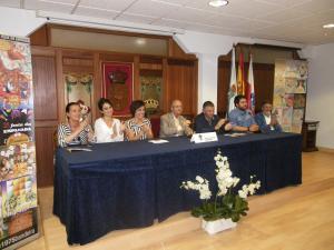 Presidente e vicepresidente do Centro Galego, alcalde de Silleda, senadora, presidente da asociación e concelleiros de Santander