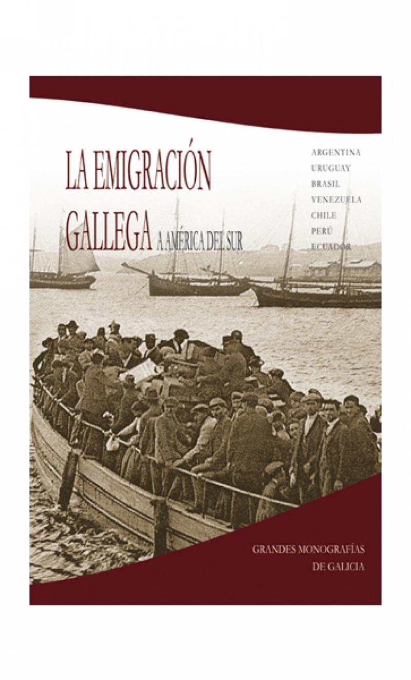 'La emigración gallega a América del Sur' es el primero de los volúmenes de este estudio coordinado por la profesora de la USC Pilar Cagiao y editada por Hércules Ediciones 'La emigración gallega a América del Sur' es el primero de los volúmenes de este estudio coordinado por la profesora de la USC Pilar Cagiao y editada por Hércules Ediciones