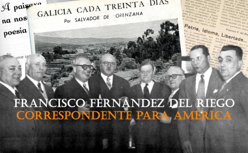 Tamén se conservan no Arquivo Sonoro de Galicia fragmentos dos seus discursos de homenaxe a senlleiras figuras galegas durante a súa visita a Bos Aires no 1954