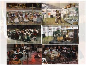 Música, cultura y gastronomía se fusionaron en el stand del Centro Gallego en esta feria que reunió colectividades de 26 países