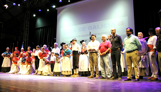 O secretario xeral da Emigración participou na celebración do Día de Galicia que organiza a Xuntanza de Galegos en Alcobendas, entidade que vén de cumprir o seu 25 aniversario