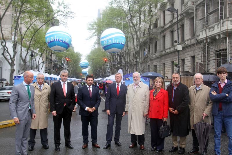 Imagen del 'Buenos Aires Celebra Galicia' celebrado hoy en la capital argentina