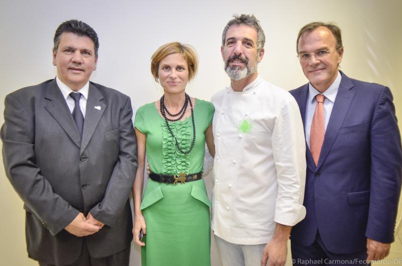 Nava Castro mantivo unha xuntanza co secretario de Asuntos Internacionais do Goberno do Distrito de Brasilia, Odilón Frazao