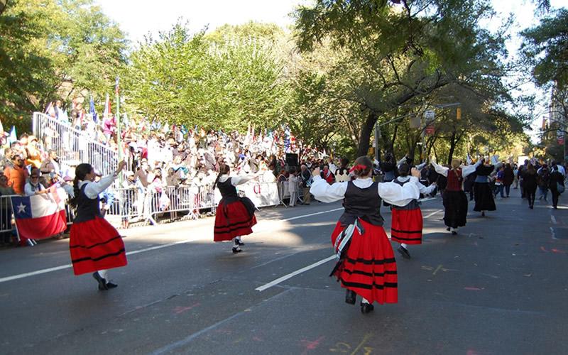 A Casa de Galicia de Nova York participou, un ano máis, no desfile pola Quinta Avenida da Gran Mazá