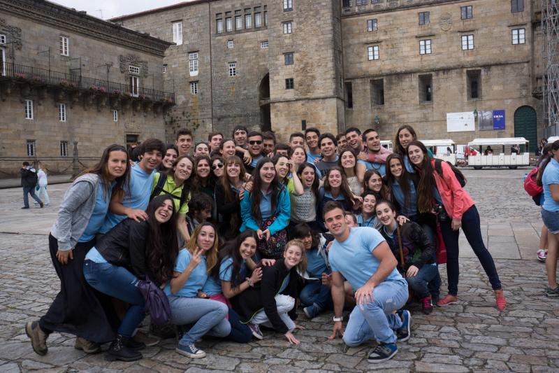 Foto de arquivo en Compostela da edición de 2014