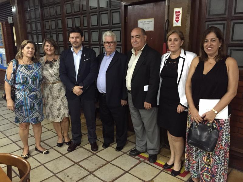 Antonio Rodríguez Miranda con membros do CRE de Río