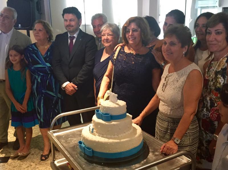 Imagen de la celebración del 75º aniversario del ‘Recreio dos Anciâos’ de Río de Janeiro