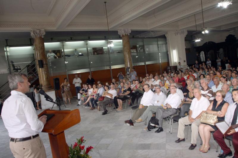 Rueda e Miranda participaron na inauguración da XXVI edición do festival `La Huella de España´, que este ano esta dedicado a Galicia