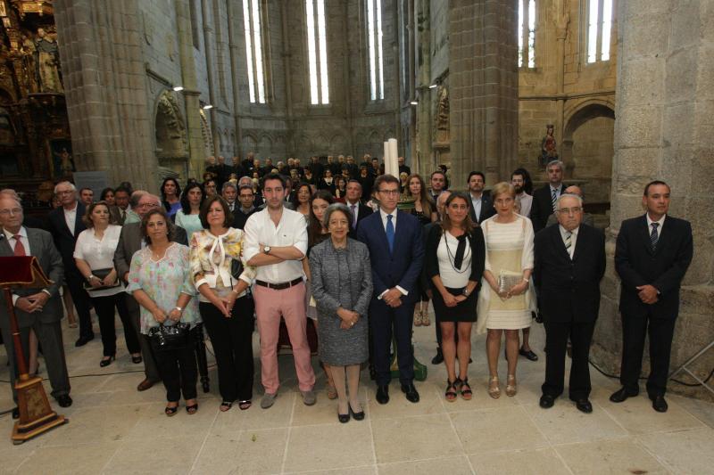 El presidente y el vicepresidente de la Xunta de Galicia presidieron las ofrendas