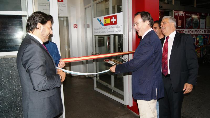 O Secretario Xeral da Emigración co Embaixador español en Suíza O Secretario Xeral da Emigración co Embaixador español en Suíza