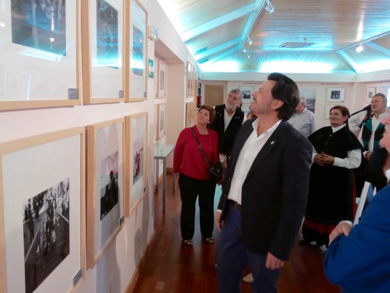 Miranda, en la exposición 'Os adeuses'