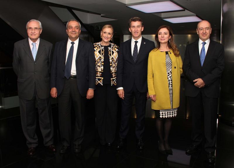 O titular da Xunta participou na celebración do XXV aniversario da Asociación de Empresarios Galegos en Madrid (AEGAMA) 