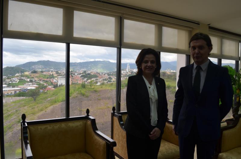 O director xeral de Relacións Exteriores e coa UE, Jesús Gamallo, visita estes días os proxectos de cooperación que financia a Cooperación Galega en Honduras e El Salvador 