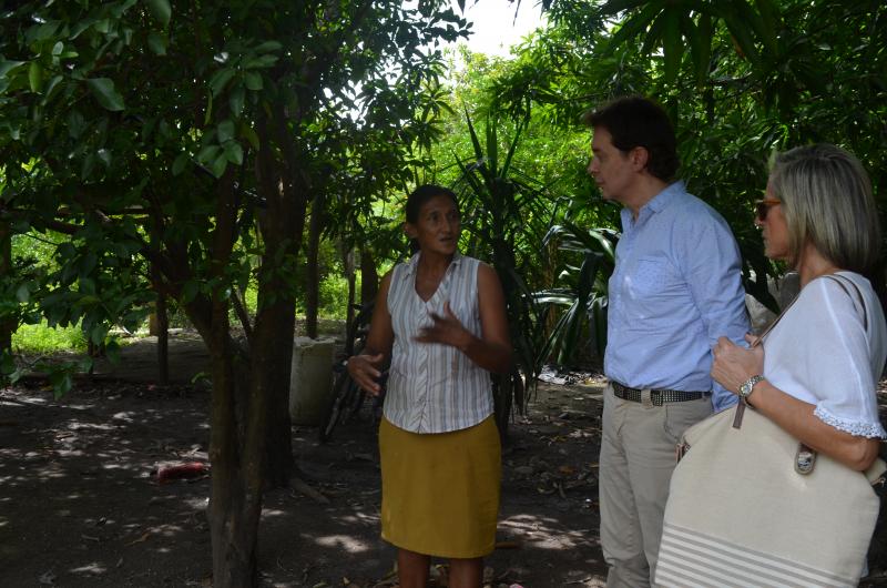 O director xeral de Relacións Exteriores e coa UE, Jesús Gamallo, visita estes días os proxectos de cooperación que financia a Cooperación Galega en Honduras e El Salvador 