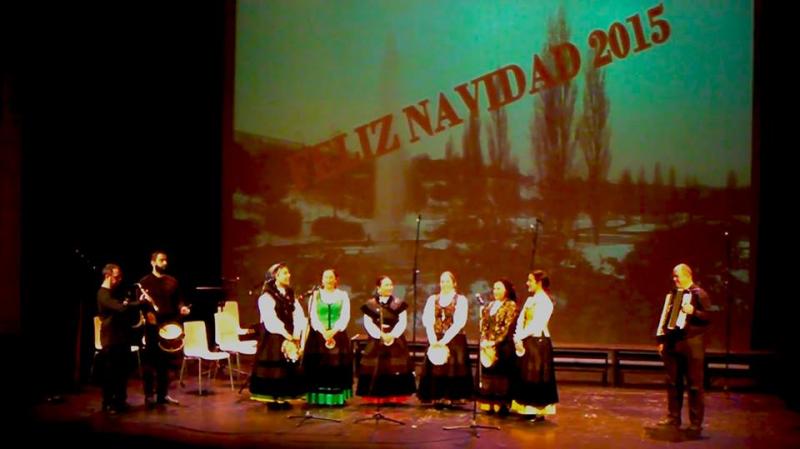 Imaxe do IV Nadal galego en Madrid, celebración que xunta á colectividade galega da Comunidade Autónoma madrileña