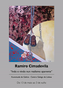 Cartel de la exposición que inaugura hoy el secretario xeral da Emigración en la Xuventude de Galicia - Centro Galego de Lisboa Cartel de la exposición que inaugura hoy el secretario xeral da Emigración en la Xuventude de Galicia - Centro Galego de Lisboa