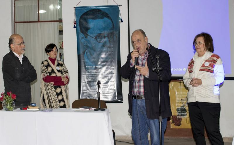 No acto de celebración da gran festa da cultura galega léronse poemas de Manuel María e Francisco Luís Bernárdez e proxectouse un documental sobre a figura do escritor da Terra Chá