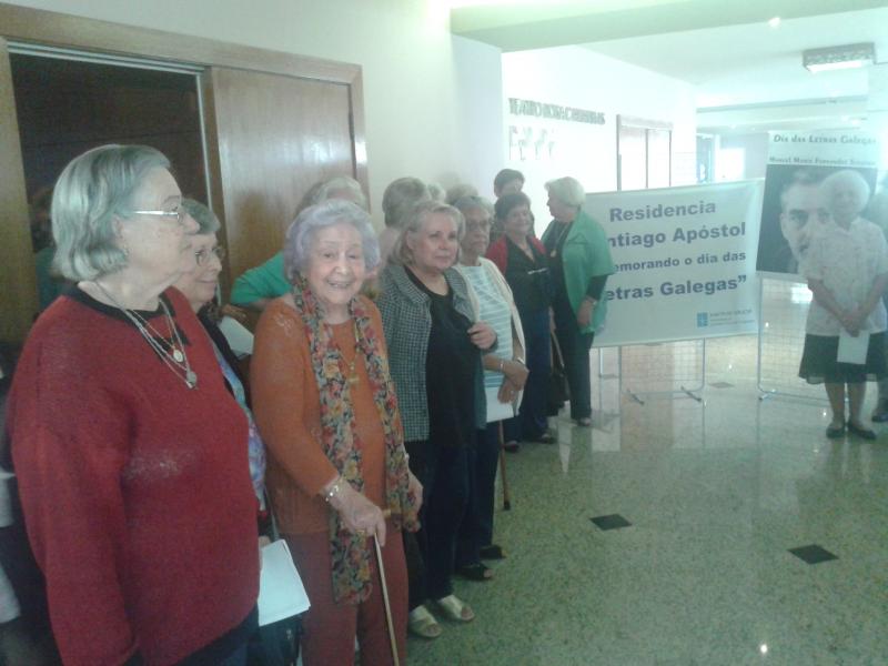 O acto celebrouse na Residencia Santiago Apóstol