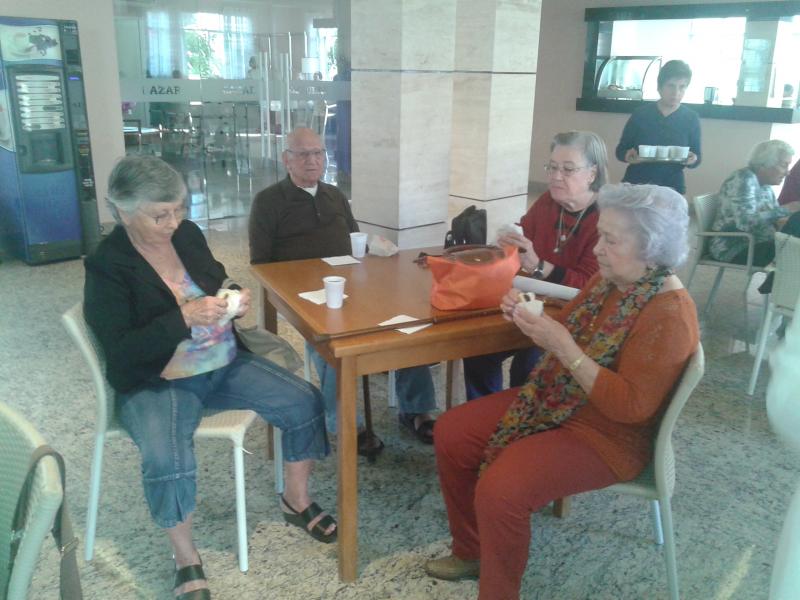 O acto celebrouse na Residencia Santiago Apóstol
