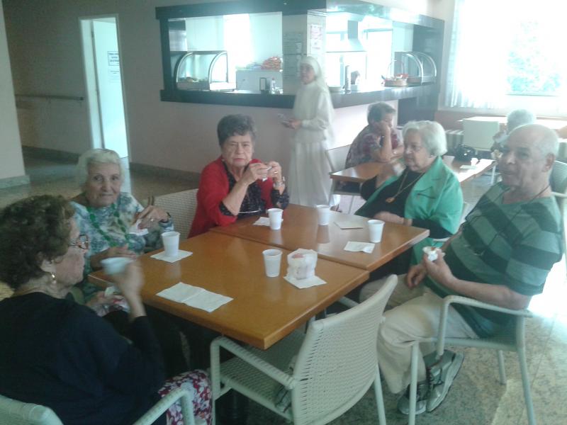 O acto celebrouse na Residencia Santiago Apóstol
