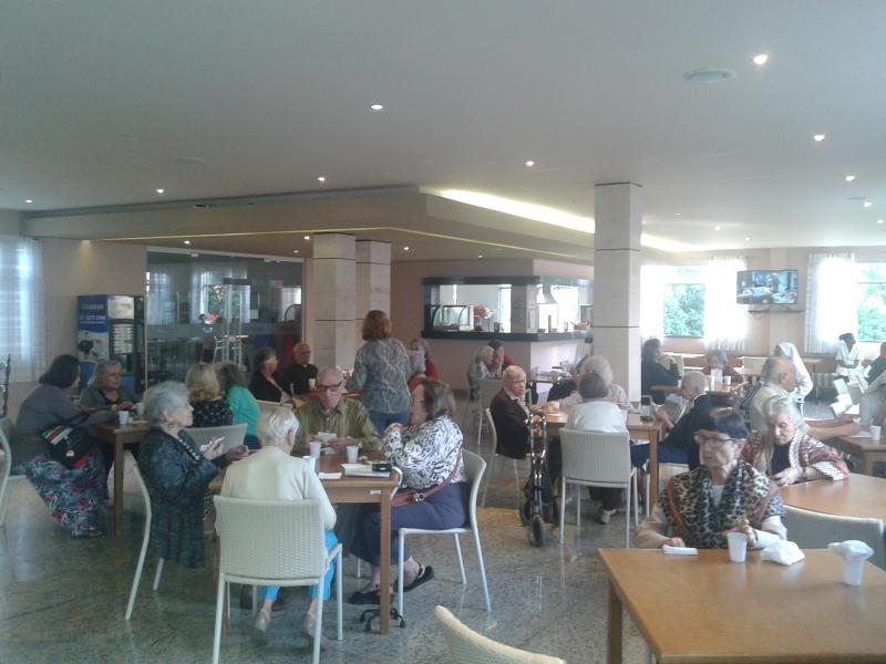 O acto celebrouse na Residencia Santiago Apóstol