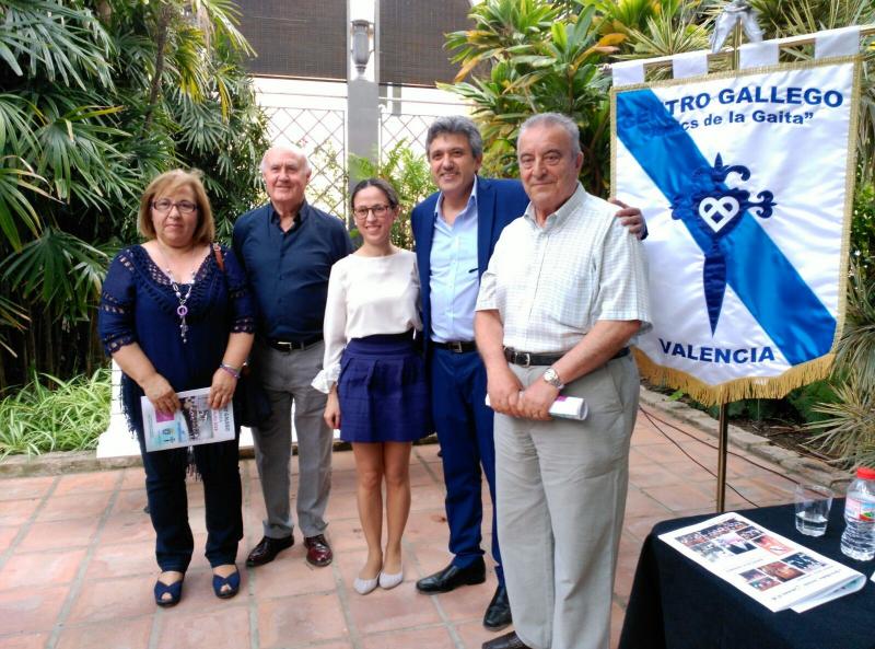 O Centro Galego de Valencia celebrou as Letras Galegas 2016 no Xardín Botánico da capital do Turia