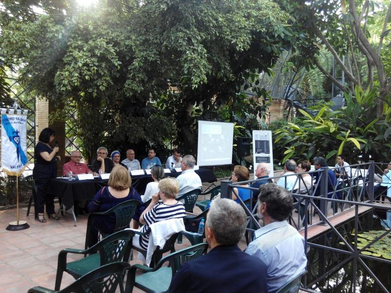 O Centro Galego de Valencia celebrou as Letras Galegas 2016 no Xardín Botánico da capital do Turia