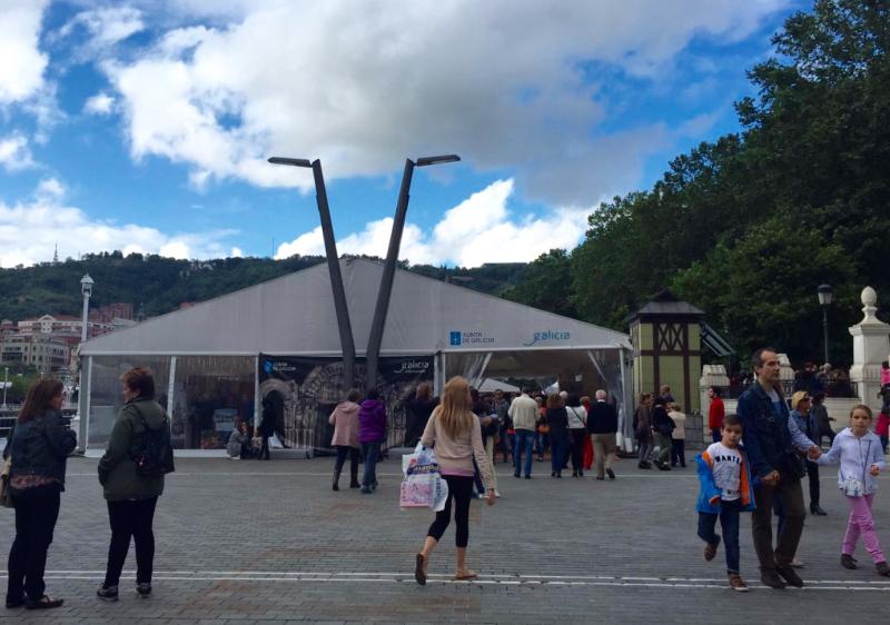 La presencia de la Xunta en la celebración anual más importante de la comunidad gallega en el País Vasco se refuerza a través del área expositiva 'Galicia, Pórtico Universal'.