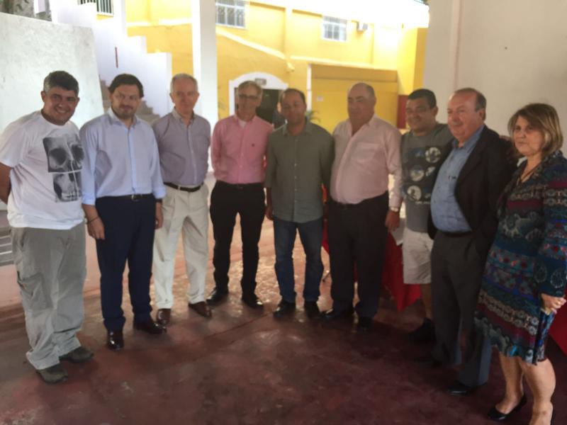 Miranda acude a la inauguración de la “Calle de Galicia” en Niterói
