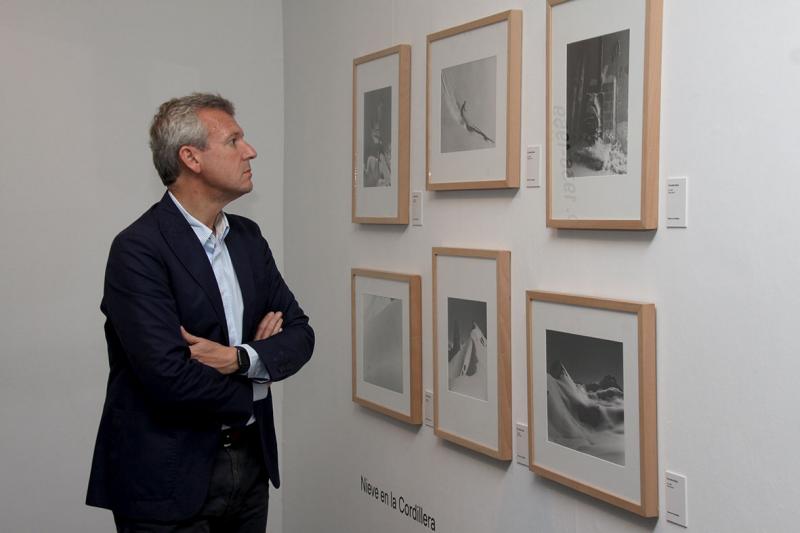 Rueda tamén visitou a exposición do fotógrafo galego José Suárez, que foi inaugurada a semana pasada no Centro Cultural Borges de Bos Aires