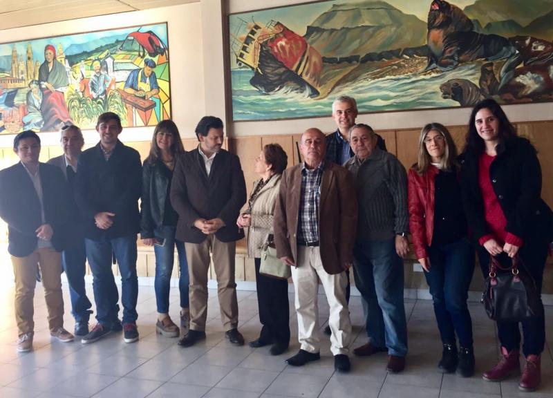 O secretario xeral da Emigración visitou o centro e ás socias e socios do Centro Galego de Comodoro Rivadavia, na Patagonia arxentina