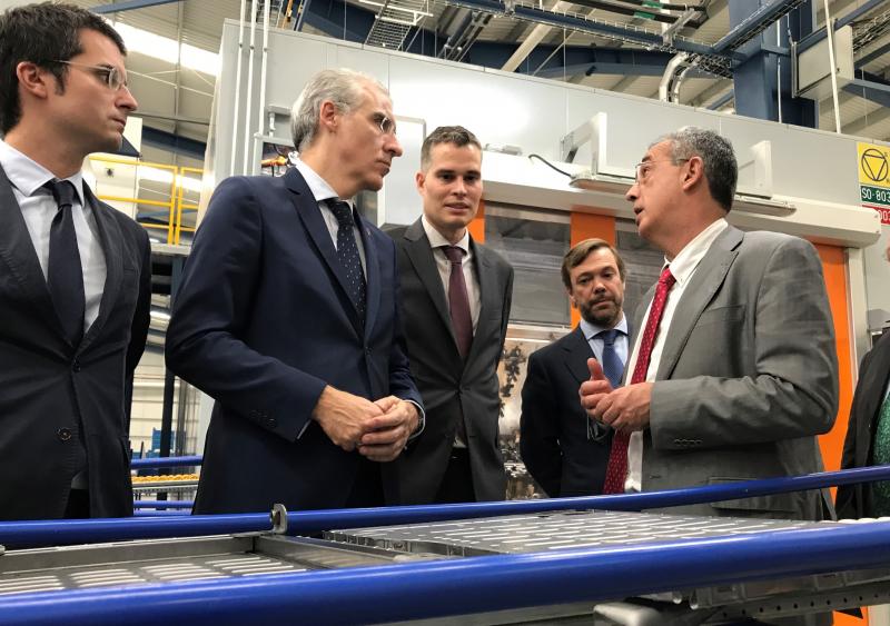O conselleiro de Economía, Emprego e Industria visitou a nova planta de Viza en Puebla O conselleiro de Economía, Emprego e Industria visitou a nova planta de Viza en Puebla