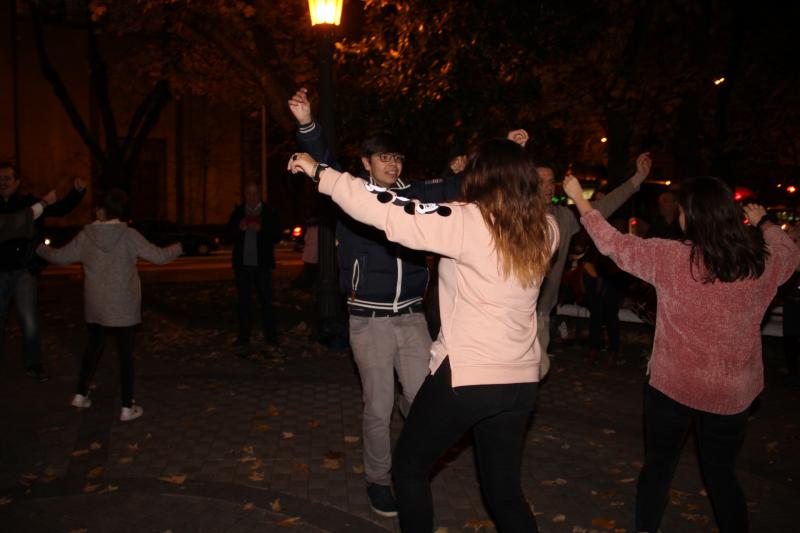 Castañas asadas e baile foron os protagonistas deste acontecemento festivo celebrado pola entidade galega na capital navarra