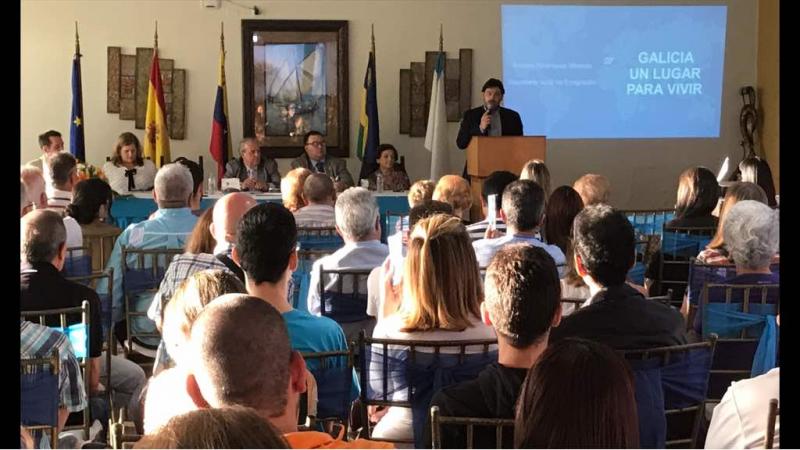 Miranda acerca información sobre los programas de retorno a cerca de 1.500 gallegos de Venezuela