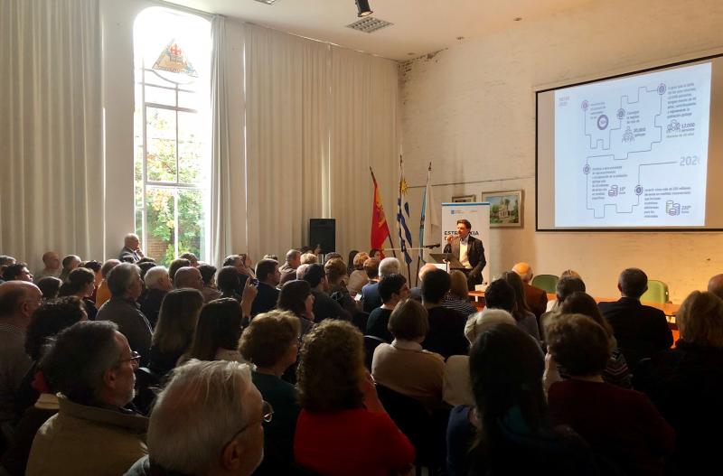 El conselleiro de Cultura, Educación y Ordenación Universitaria y el secretario xeral da Emigración concluyeron en Montevideo las jornadas informativas sobre la Estrategia Retorna 2020 