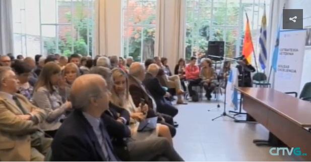 A viaxe institucional á Arxentina e o Uruguai do conselleiro de Cultura, Educación e Ordenación Universitaria e o secretario xeral da Emigración, nos informativos da TVG