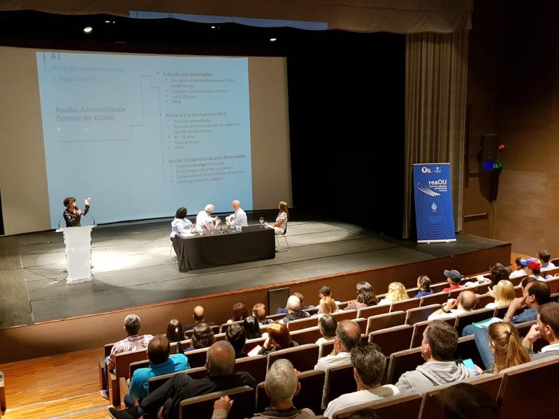 Nas xornadas participou unha técnica de Emigración, quen informou ás e aos asistentes sobre as diferentes liñas da acción da Estratexia Retorna 2020