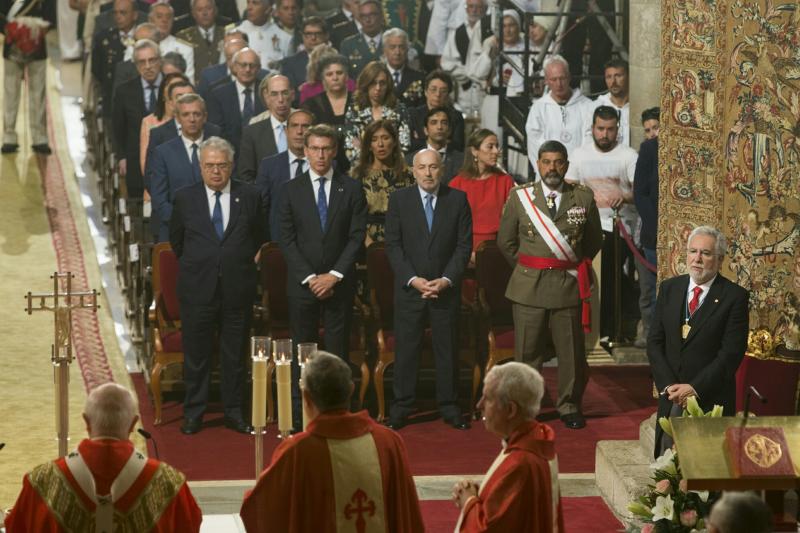 Feijóo asiste ao acto de Ofrenda Nacional ao Apóstolo Santiago Feijóo asiste ao acto de Ofrenda Nacional ao Apóstolo Santiago