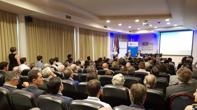 El secretario xeral da Emigración abrió esta mañana en Santiago de Compostela el Vº Encuentro de Empresarios Gallegos en el Mundo
