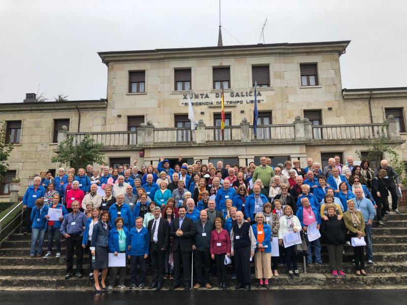 Antonio Rodríguez MIranda e Ildefonso de la Campa despediron no Carballiño ás e aos participantes nos Reencontros na Terra 2018 Antonio Rodríguez MIranda e Ildefonso de la Campa despediron no Carballiño ás e aos participantes nos Reencontros na Terra 2018