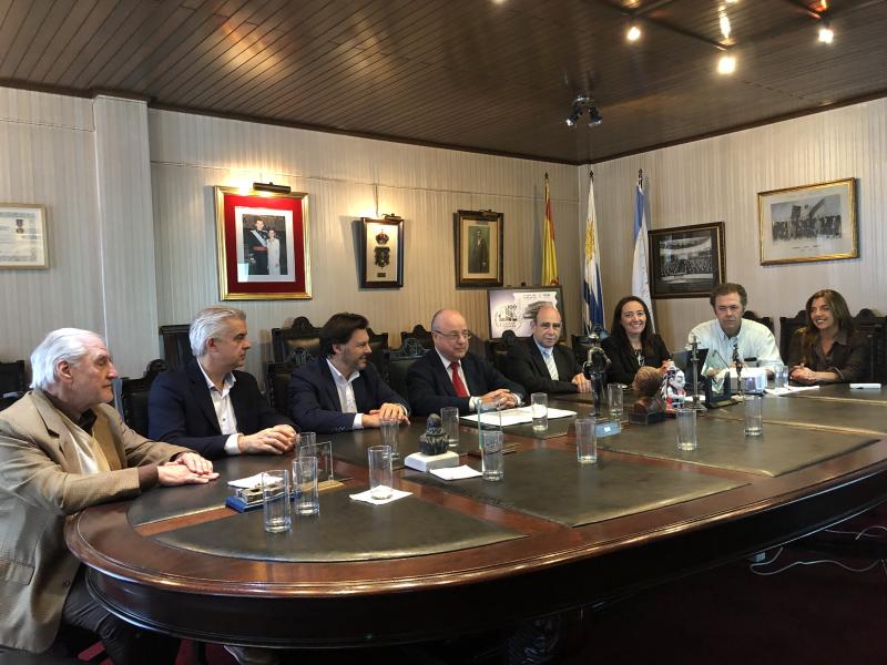 Imaxe da reunión celebrada esta mañá na Casa de Galicia de Montevideo Imaxe da reunión celebrada esta mañá na Casa de Galicia de Montevideo