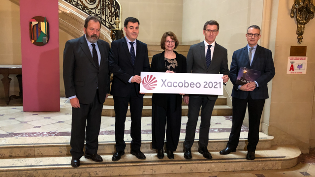 O presidente do Goberno galego trasladou o agradecemento ao IFA polo seu compromiso coa ruta xacobea e coa súa proxección internacional