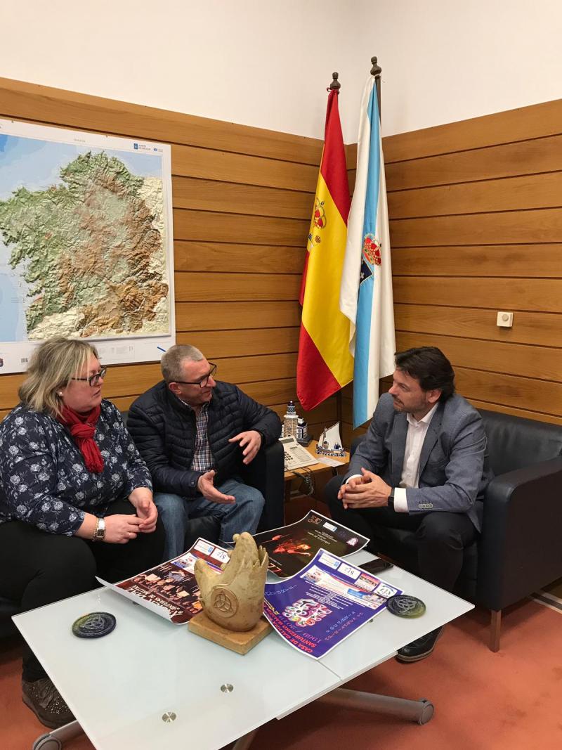 Imaxe da reunión celebrada na sede da Secretaría Xeral da Emigración na capital de Galicia Imaxe da reunión celebrada na sede da Secretaría Xeral da Emigración na capital de Galicia