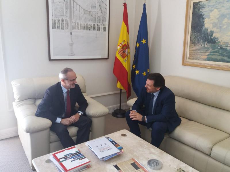 El secretario xeral da Emigración se reunió también con el cónsul general de España en São Paulo, Ángel Vázquez Díaz de Tuesta